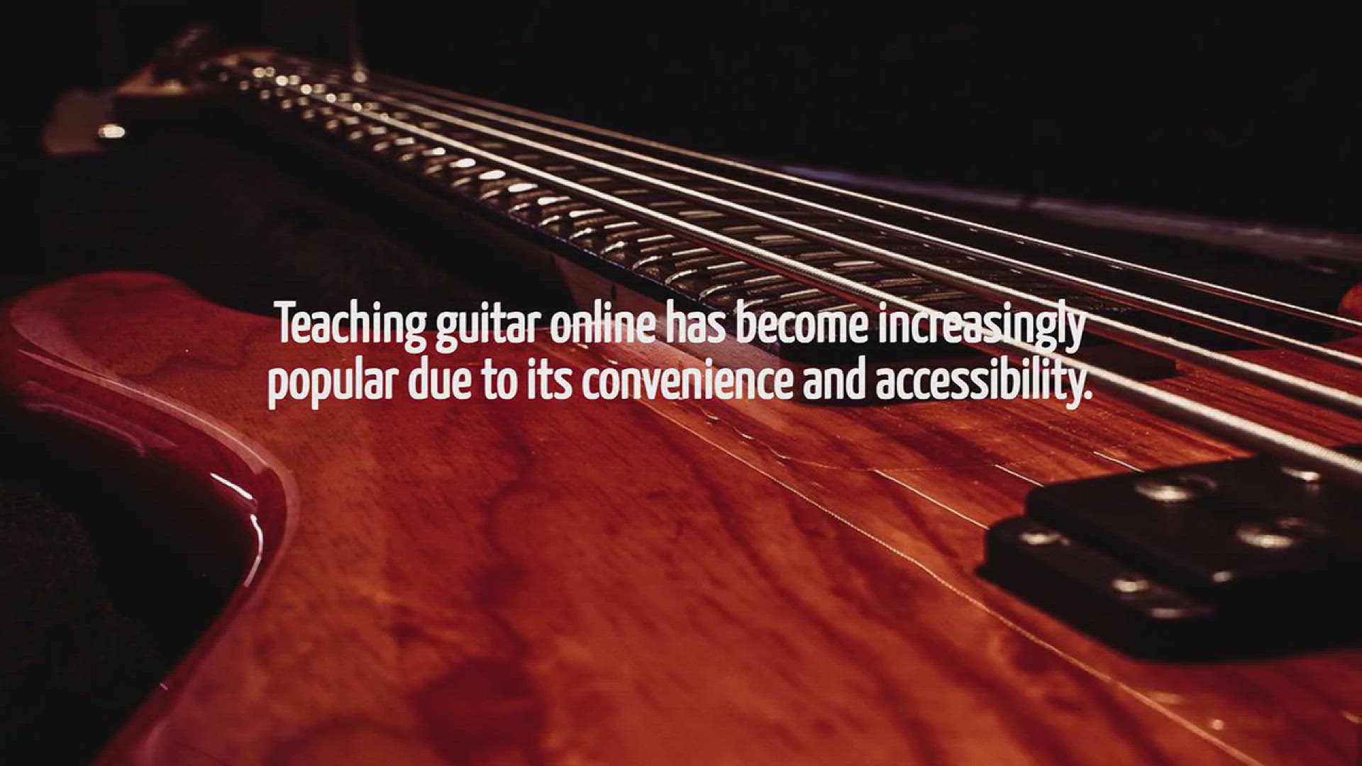 Video thumbnail for How To Teach Guitar Online