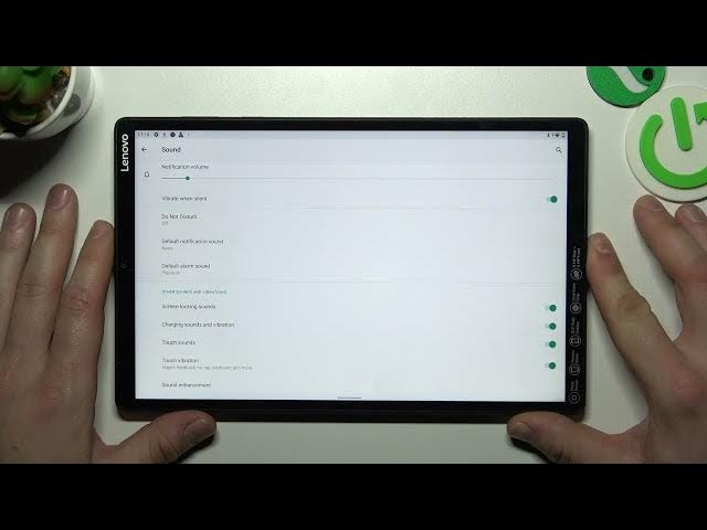 Video thumbnail for How to Turn On/Off Touch Sounds on LENOVO TAB M10+? - Manage Touch Sound