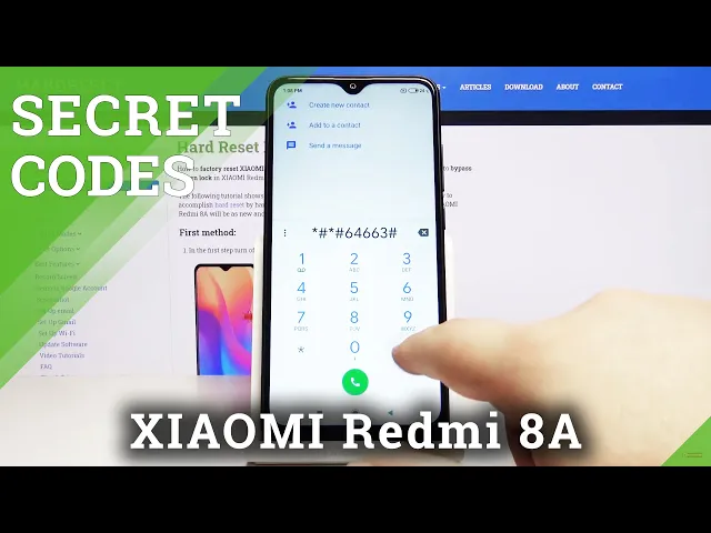 Video thumbnail for Secret Codes in XIAOMI Redmi 8A – Hidden Mode