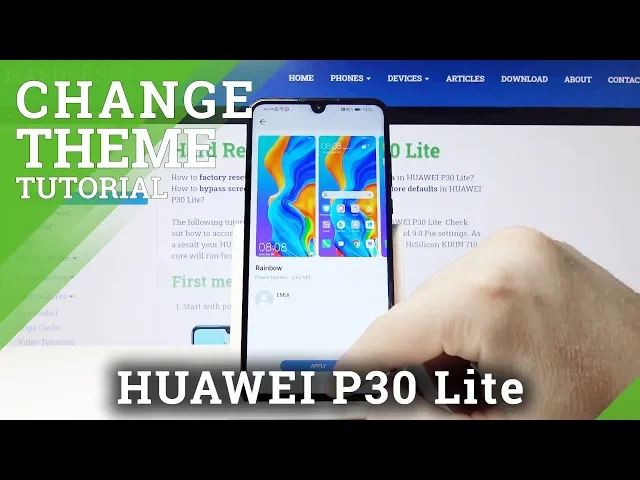 Video thumbnail for How to Change Theme in Huawei P30 Lite – Set Up Device Theme
