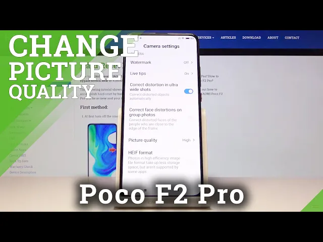 Video thumbnail for How to Change Image Quality in XIAOMI Poco F2 Pro – Image Quality