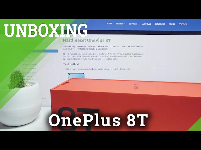Video thumbnail for UNBOXING OnePlus 8T – Overview / First Impression