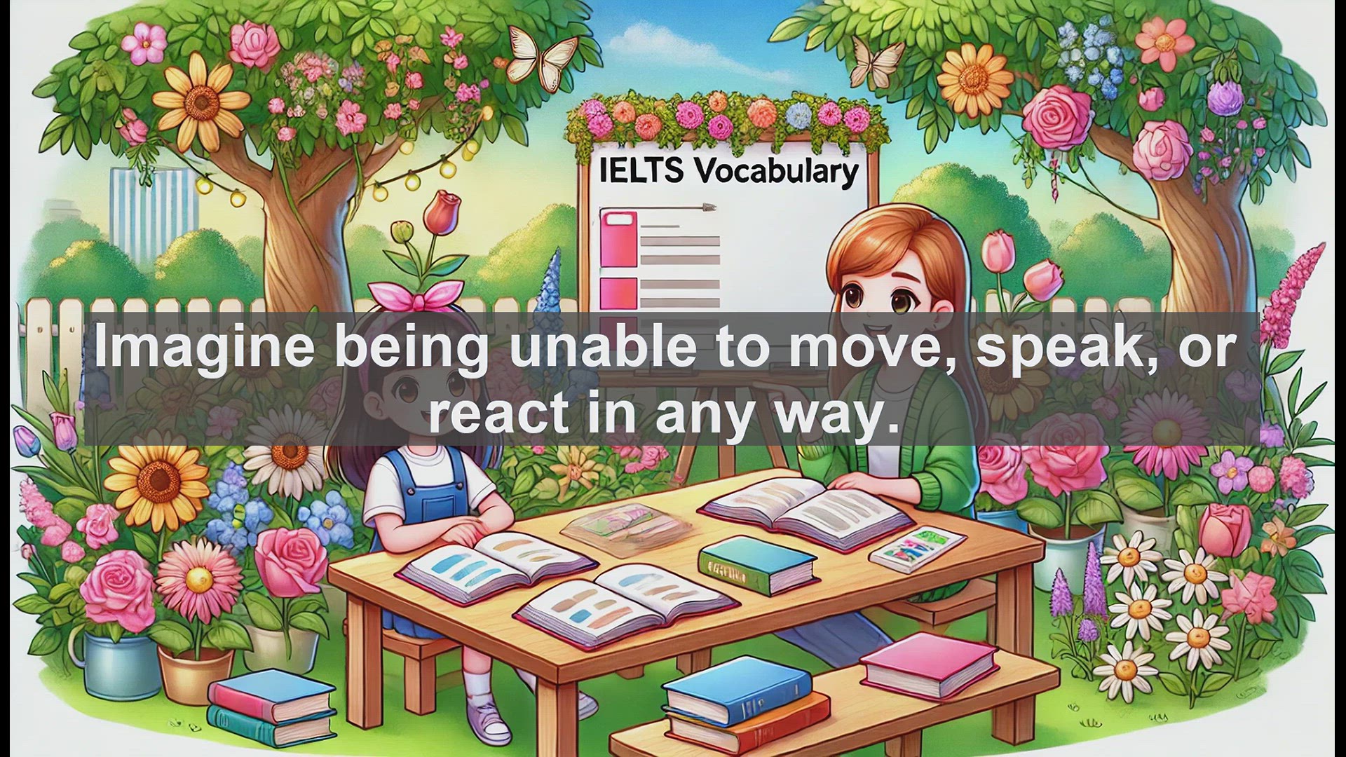 'Video thumbnail for 5000 Must Know IELTS 8.0 Vocabulary - Understanding 'Paralyze': Essential Vocabulary for IELTS Success'