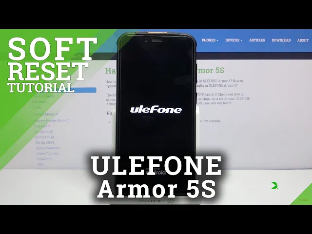Video thumbnail for How to Force Restart in ULEFONE Armor 5s – Soft Reset Operation