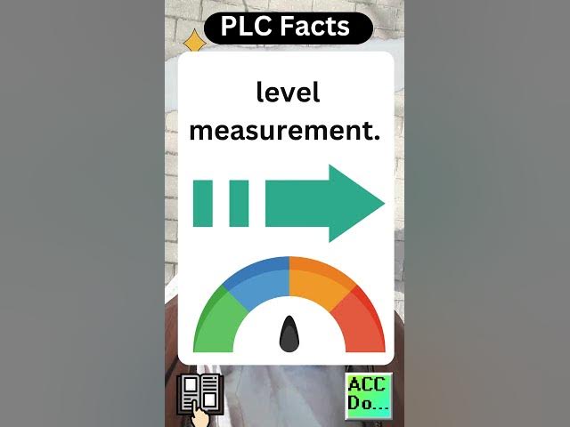 'Video thumbnail for PLC Facts - integrated with ultrasonic sensor...'