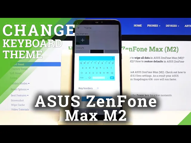 Video thumbnail for How to Change Keyboard Theme on ASUS Zenfone Max M2 - Personalize Keyboard