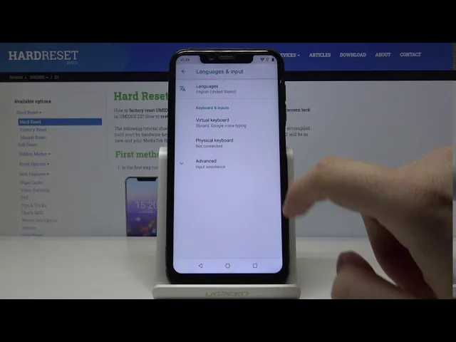 Video thumbnail for How to Open Auto-Correction Settings in UMIDIGI One Pro - Manage Text Correction Options