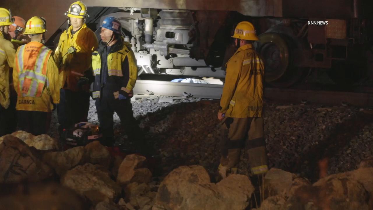 Video thumbnail for US, Los Angeles: Palmdale Pedestrian Struck and Killed by Metrolink Train.