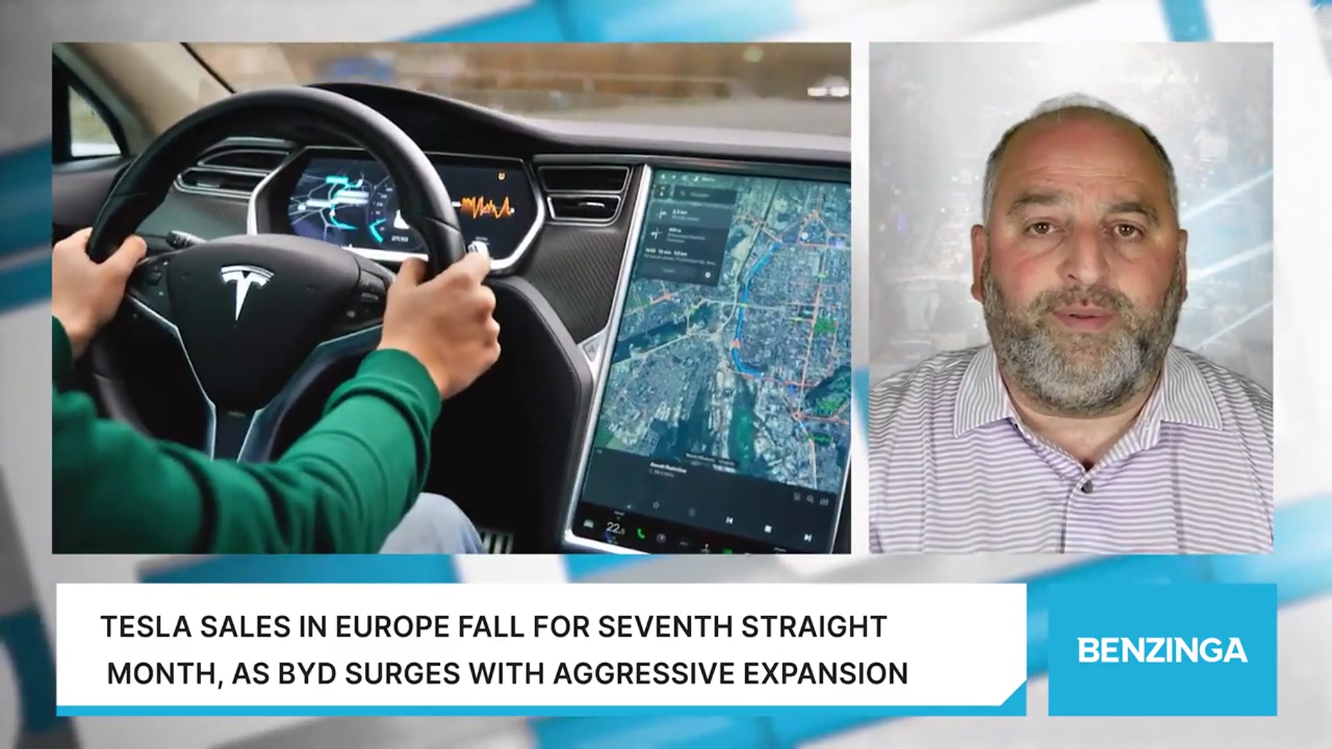'Video thumbnail for Tesla Sales In Europe Fall For Seventh Straight Month, As BYD Surges With Aggressive Expansion'