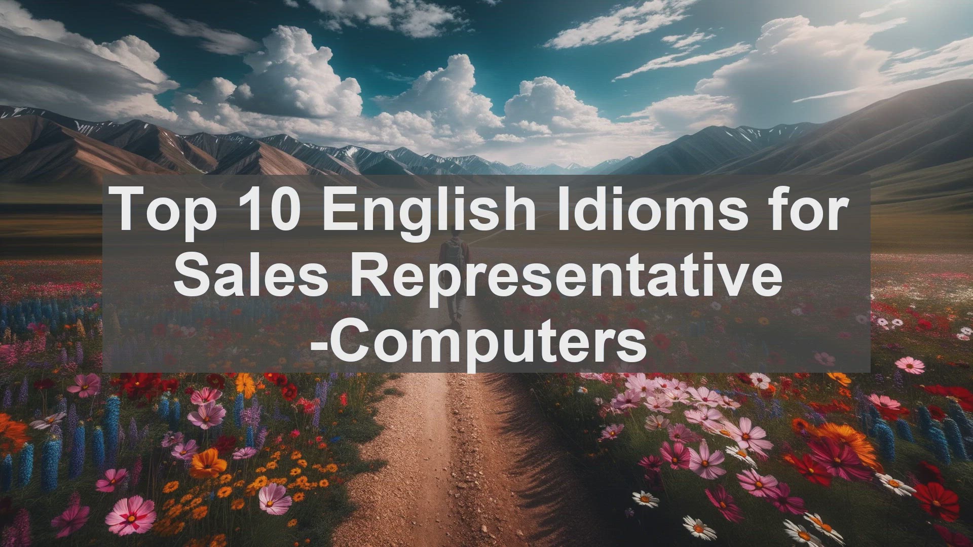 'Video thumbnail for Top 10 English Idioms for Sales Representative Computers'
