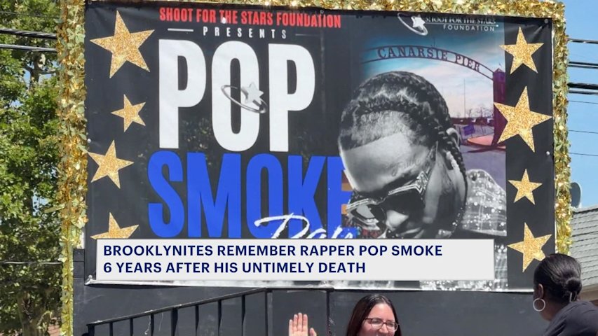 Video thumbnail for Pop Smoke Day brings Canarsie together to honor late rapper's legacy