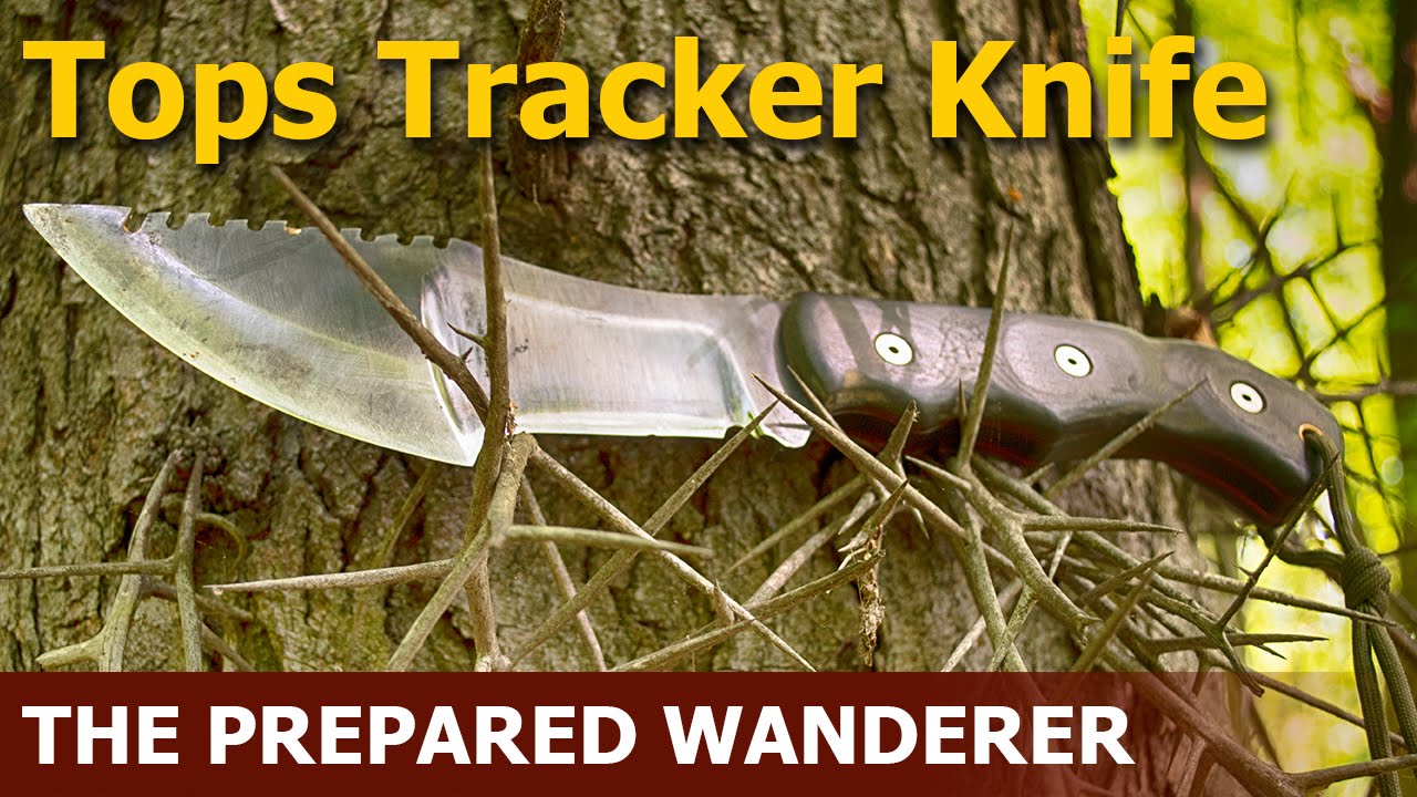 Video thumbnail for Tops Tracker Knife Review | Bushcraft & Survival Knife