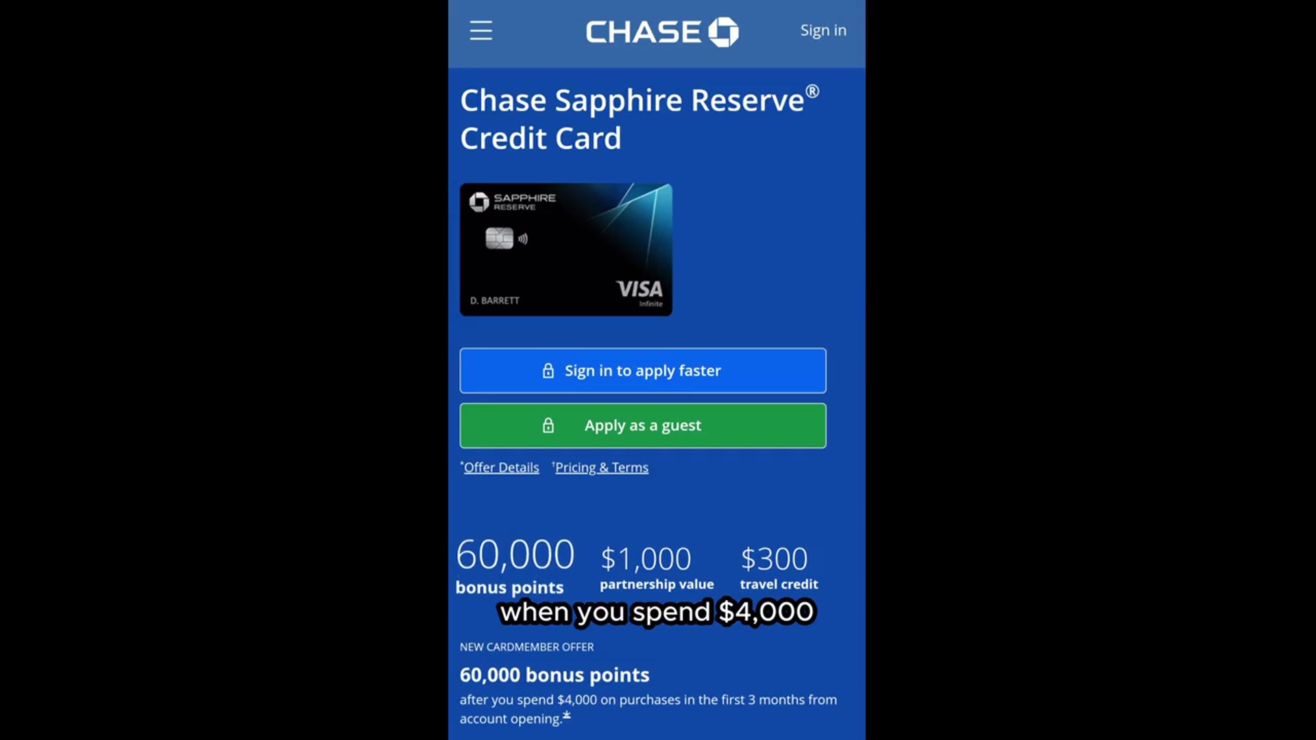 'Video thumbnail for jahbari taylor: chase sapphire reserve review - is it worth the cost & benefits?'