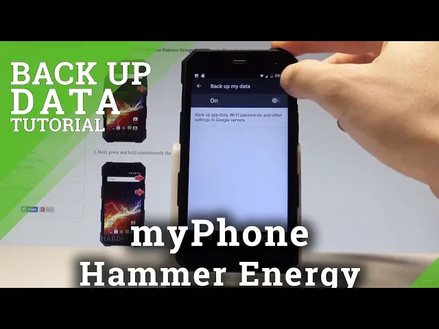 Video thumbnail for How to Back Up Data in myPhone Hammer Energy - Google Backup |HardReset.Info