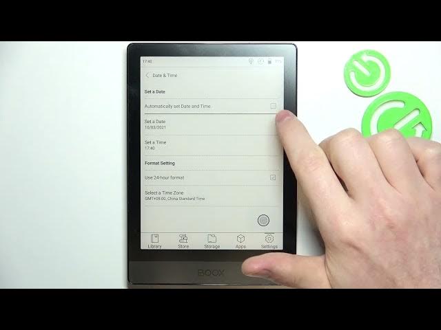 Video thumbnail for Onyx Boox Poke 3   How To Manage Date & Time Settings
