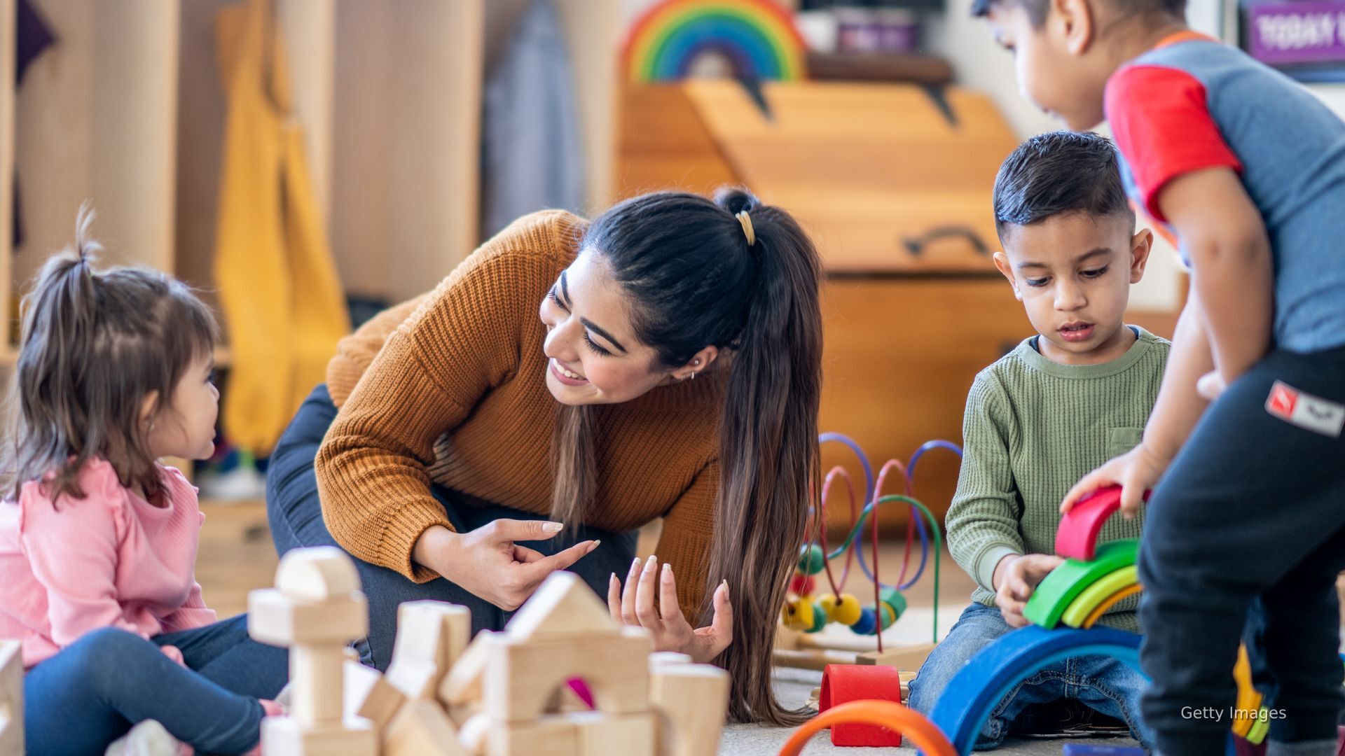 Video thumbnail for 3 out of 4 Americans say child care costs are a ‘major problem’