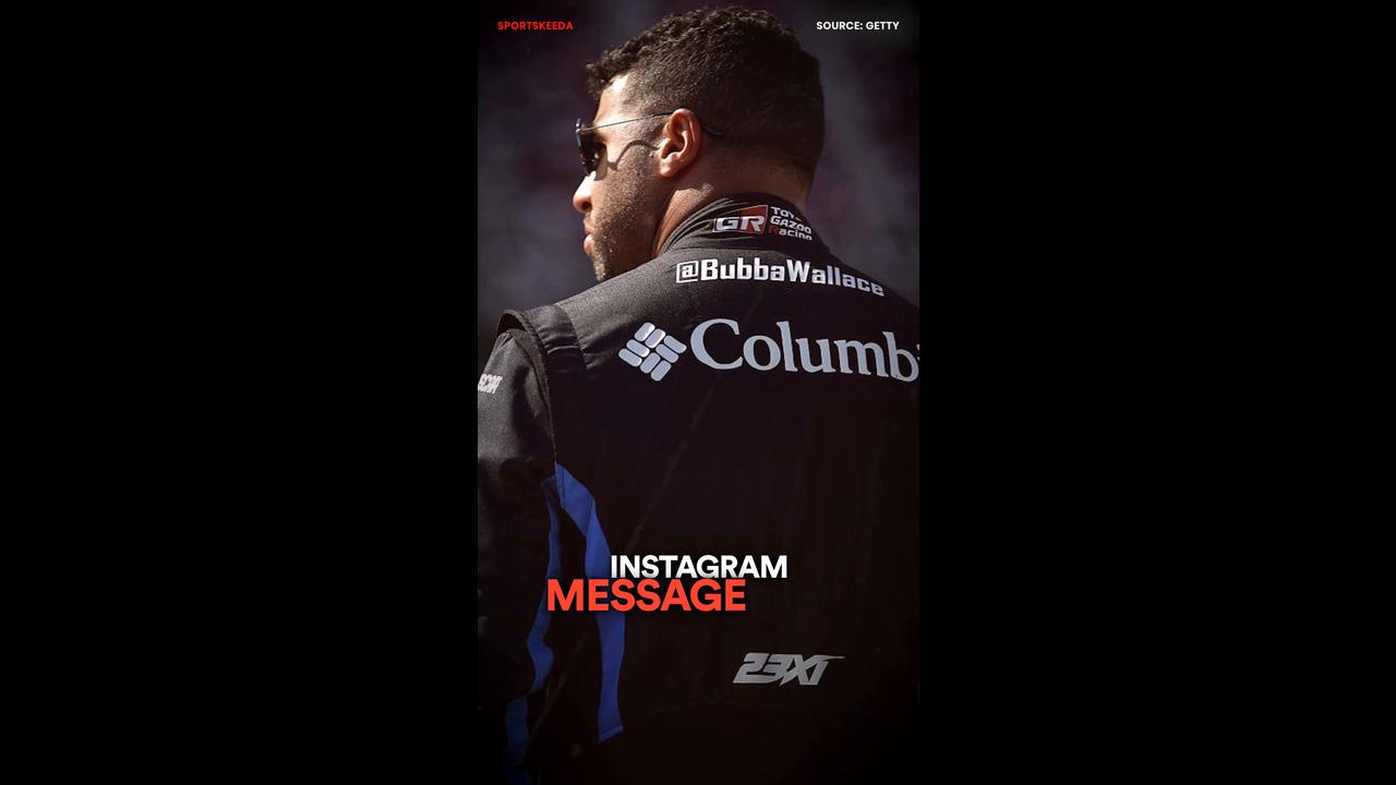 Video thumbnail for Bubba Wallace Broke Down after Kyle Busch's Passing…