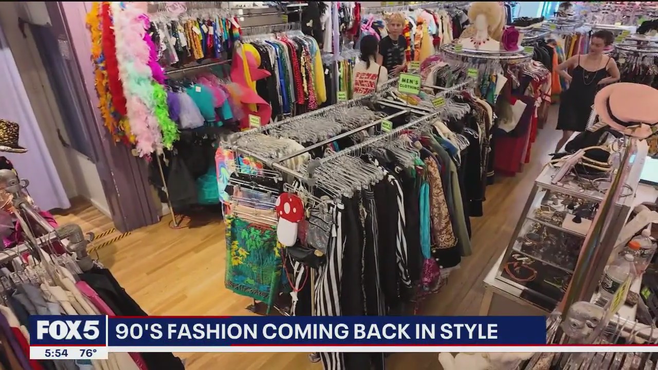 Video thumbnail for 90s fashion is here to stay