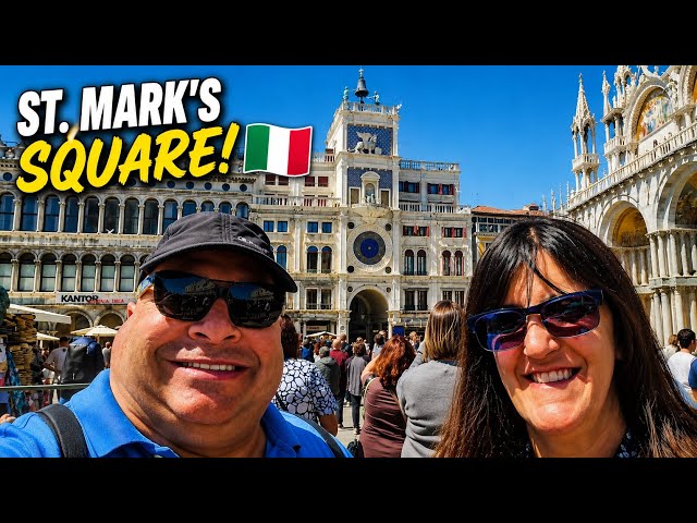 Video thumbnail for Venice, Italy in One Day! 🇮🇹 Water Taxi, Food & St. Mark’s Square | Norwegian Pearl Day 8