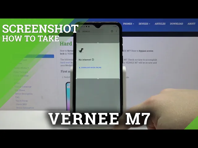 Video thumbnail for How to Make Screenshot in VERNEE M7 – Catch Display