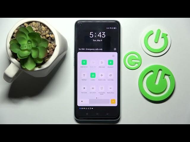 Video thumbnail for How to turn On / Off Auto Brightness in Oppo A96 - Adaptive Brightness