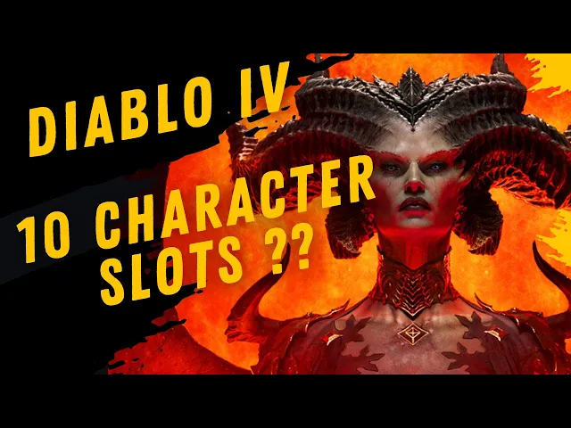 Video thumbnail for How Many Characters Can i Create In Diablo IV