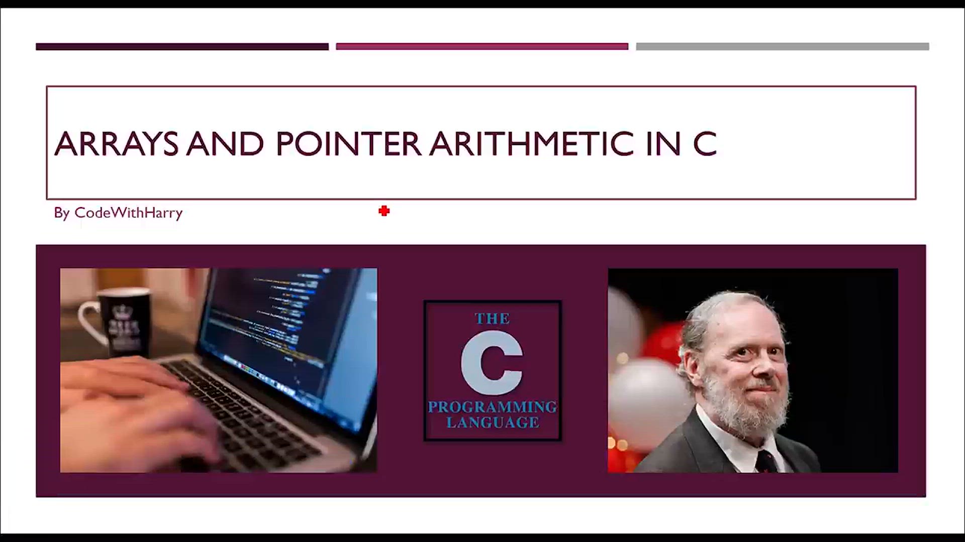 'Video thumbnail for Arrays And Pointer Arithmetic In C_ C Tutorial In Hindi #27'