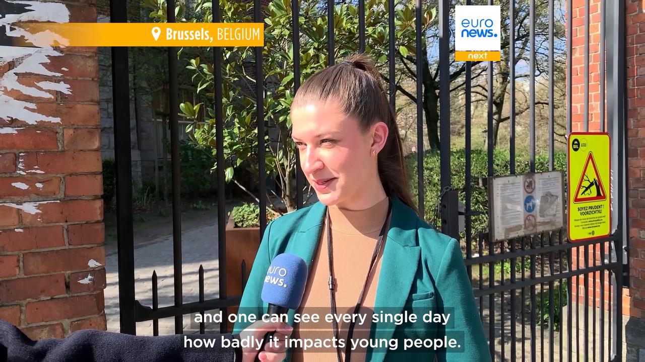 Video thumbnail for ‘Kids will find a way around it’: Europeans on proposed social media bans for children