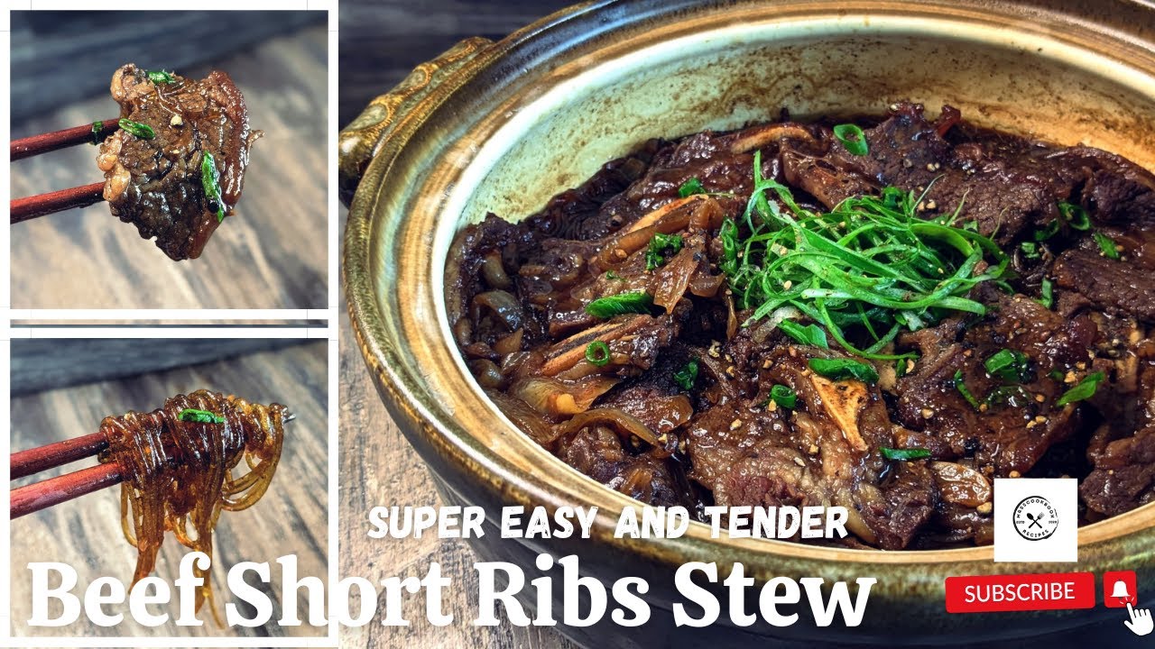 Video thumbnail for How to Make the Most Delicious Chinese Beef Short Ribs Stew with Vermicelli @mrs5cookbook