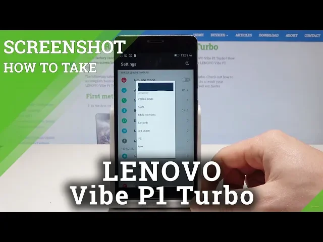 Video thumbnail for How to Capture Screen in LENOVO Vibe P1 Turbo - Take & Edit Screenshot