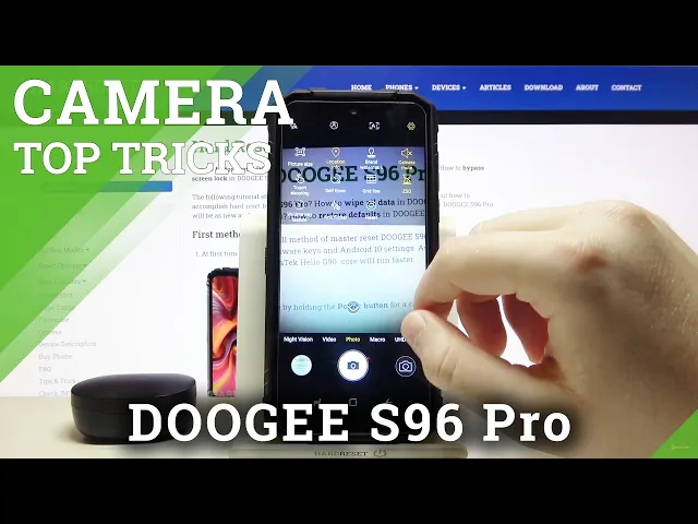 Video thumbnail for DOOGEE S96 Pro Camera Top Tricks