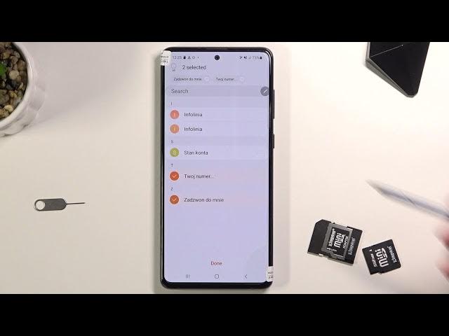 Video thumbnail for How to Copy Contacts from SIM Card to Samsung Galaxy Note 10 Lite? Transfer your Phone Contacts