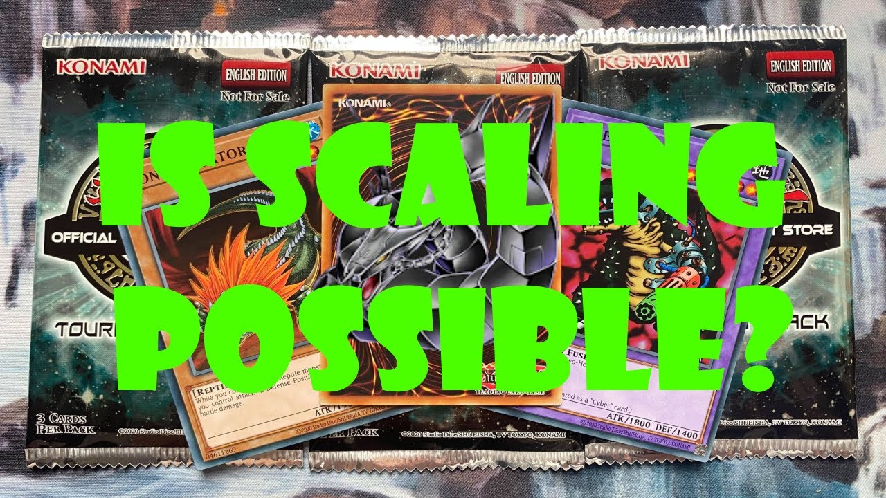 Video thumbnail for Does Yugioh Pack Scaling Still Exist?! Yugioh Tournament pack OTS Scaling Test!