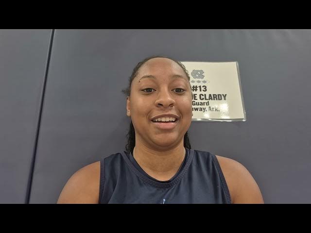 Video thumbnail for #UNC players Noelle Bofia, Chloe Clardy, Kate Harpring, Sophie Burrows and Achol Akot