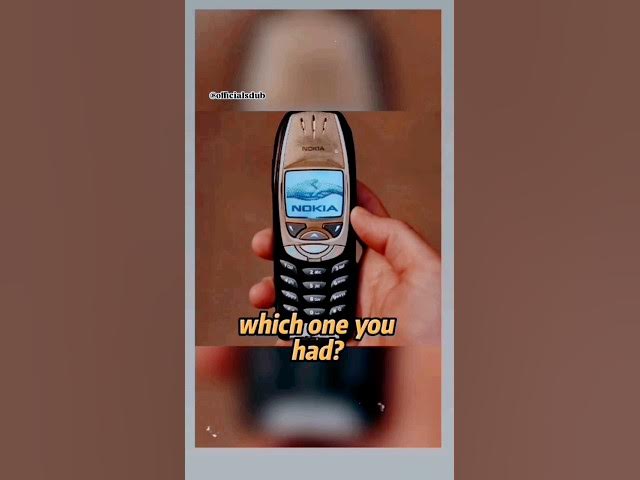 Video thumbnail for good memories that you heard to remember #nokia #technology #trending #shorts