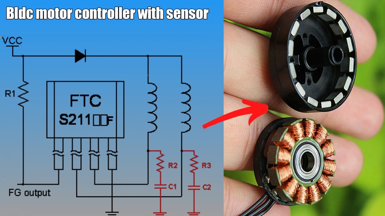 Video thumbnail for simple ideas bldc motor speed control with hall sensor | Brushless Dc motor speed ADJ with magnetic