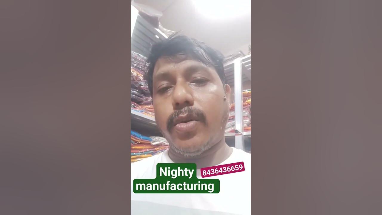 Video thumbnail for new design upcoming# nighty manufacturing #kushal trading company Kushal trading