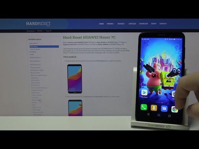 Video thumbnail for How to Change Wallpaper on HUAWEI HONOR 7C - Set Up Wallpaper