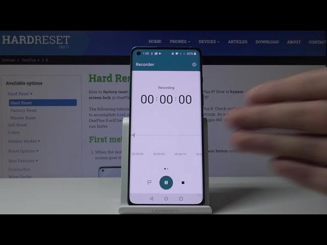 Video thumbnail for How to Enable Sound Recorder on OnePlus 8 – Voice Recorder Application