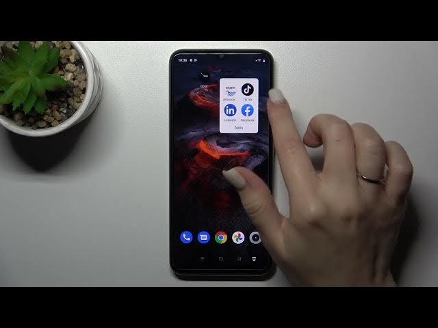 Video thumbnail for Realme Narzo 50i Prime How to Create Home Screen Folders