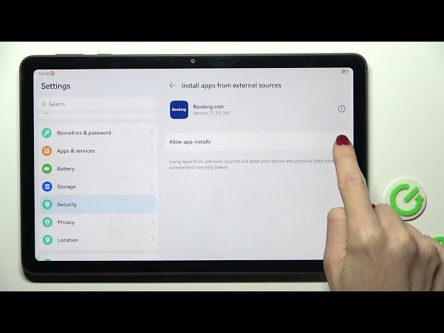 Video thumbnail for How to Allow Unknown Sources on Huawei MatePad SE?