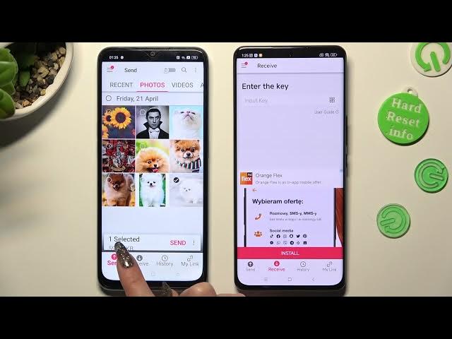 Video thumbnail for How to Transfer files from Oppo A78 to an Android Device - Send Anywhere App