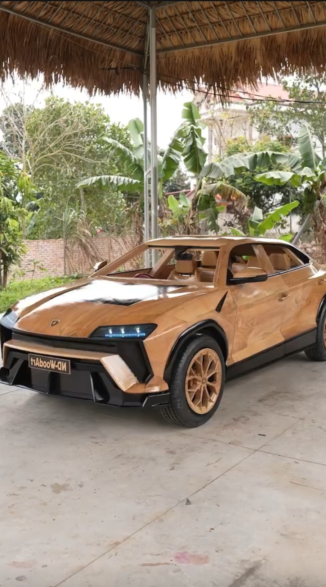 Video thumbnail for Watch Me Build A Wooden Lamborghini Urus.