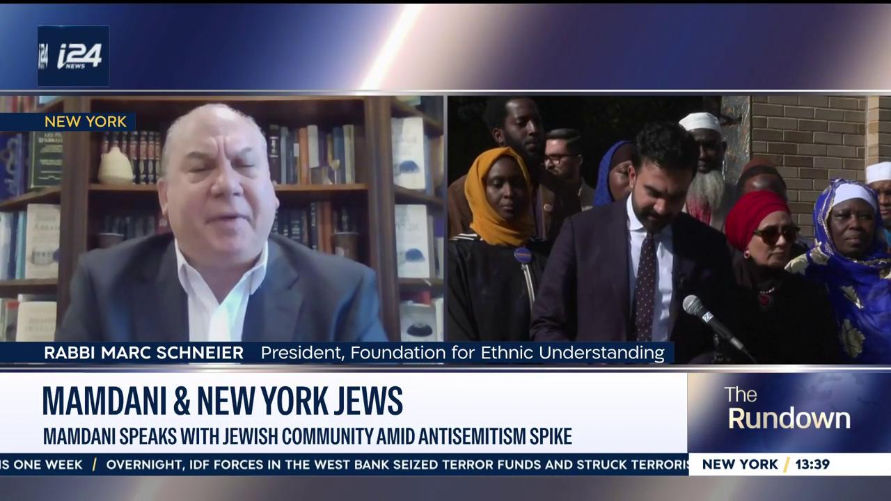 Video thumbnail for Mamdani speaks with Jewish community amid antisemitism spike