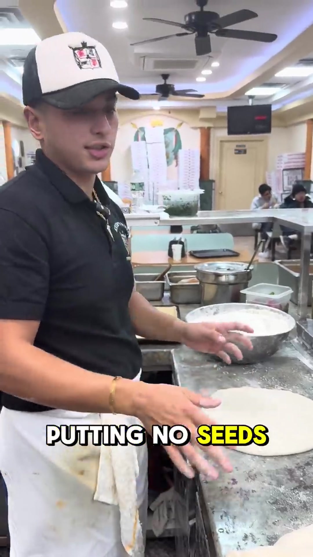 Video thumbnail for Jo Jo makes a nice Spesh for good measures _ Prosciutto Vodka Pizza 🍕💯(720P_HD)