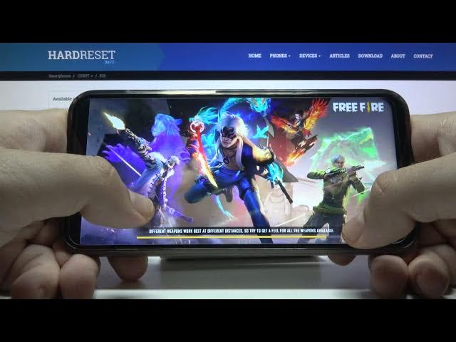 Video thumbnail for Garena Free Fire Gameplay on CUBOT X20 – Gameplay Performance Test