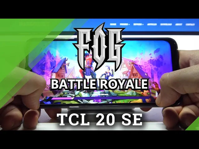 Video thumbnail for TCL 20 SE - FOG Battle Royale | Game Launch Test