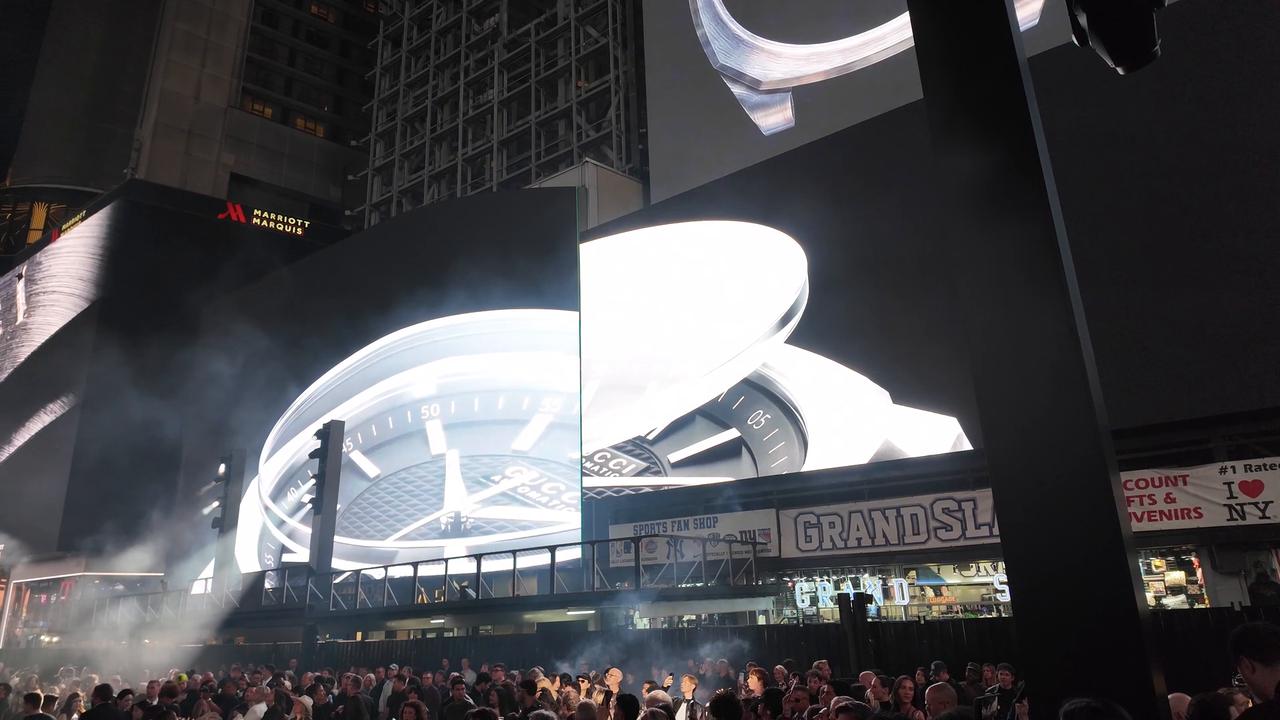 Video thumbnail for NY: GucciCore Fashion Show 11.