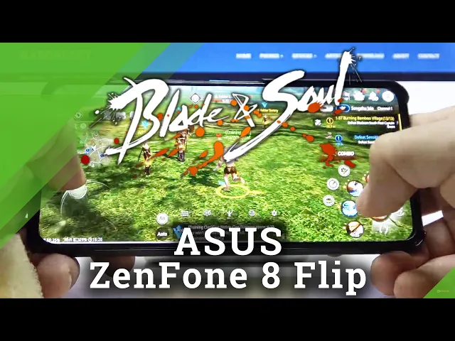 Video thumbnail for Blade and Soul Revolution Gaming Performance on ASUS ZenFone 8 Flip - Gameplay / FPS / Crahes / Lags