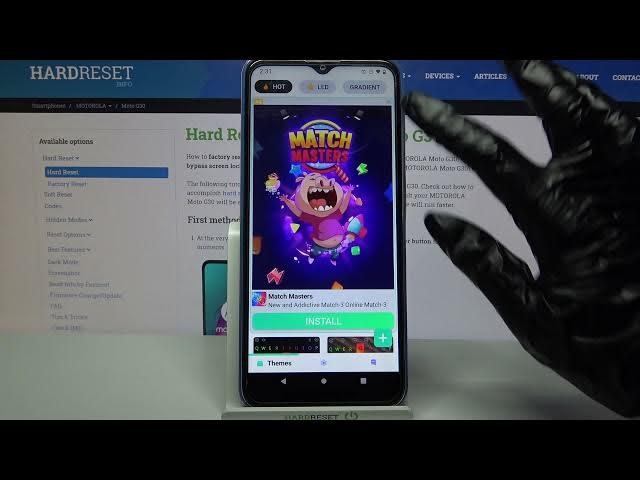 Video thumbnail for How to Apply LED Keyboard in Motorola Moto G30 - Download Colorful Keyboard